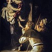La madonna dei pellegrini opera deil caravaggio - Roma (Lazio)