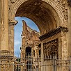 Scorcio del colosseo dall arco di costantino - Roma (Lazio)